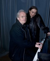 Rita Engedalen | Foto: Morten Gjerde | Rita sammen med Kjetil Bjørnstad i Juke Joint Studio under innspillingen av låta «I am changed». Rita Engedalen
